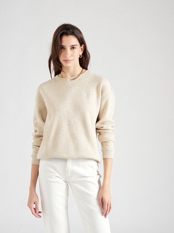 Polo Ralph Lauren Sweatshirt in Beige: front