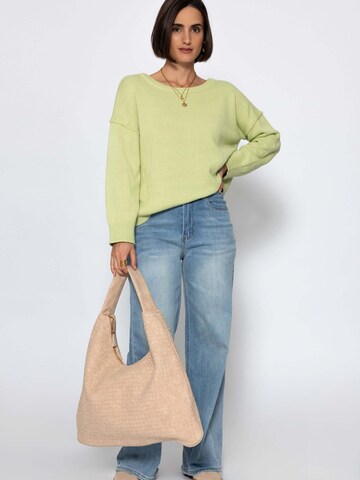 SASSYCLASSY Oversized Sweater in Green