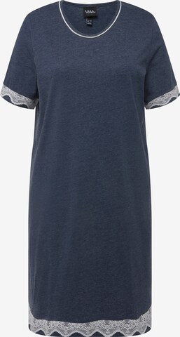 Ulla Popken Nightgown in Blue: front