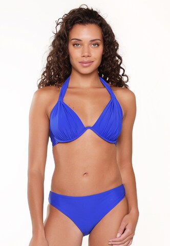 LingaDore - Clásico Bikini en azul: frente