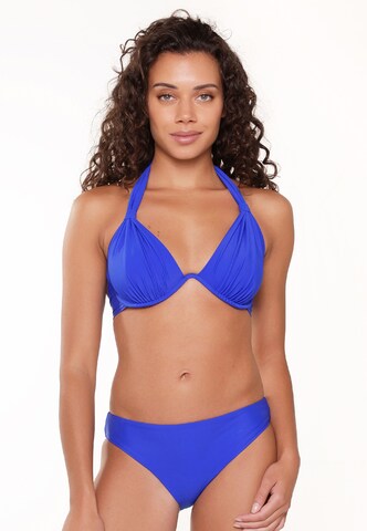 T-shirt Bikini di LingaDore in blu: frontale