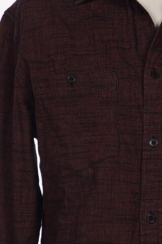 WRANGLER Button Up Shirt in L in Brown