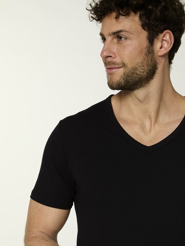 T-Shirt ' Cotton Active Unterhemd ' Nur Die en noir