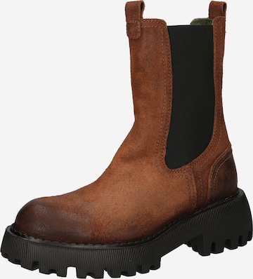 FELMINI Chelsea Boots 'Licia' in Brown: front