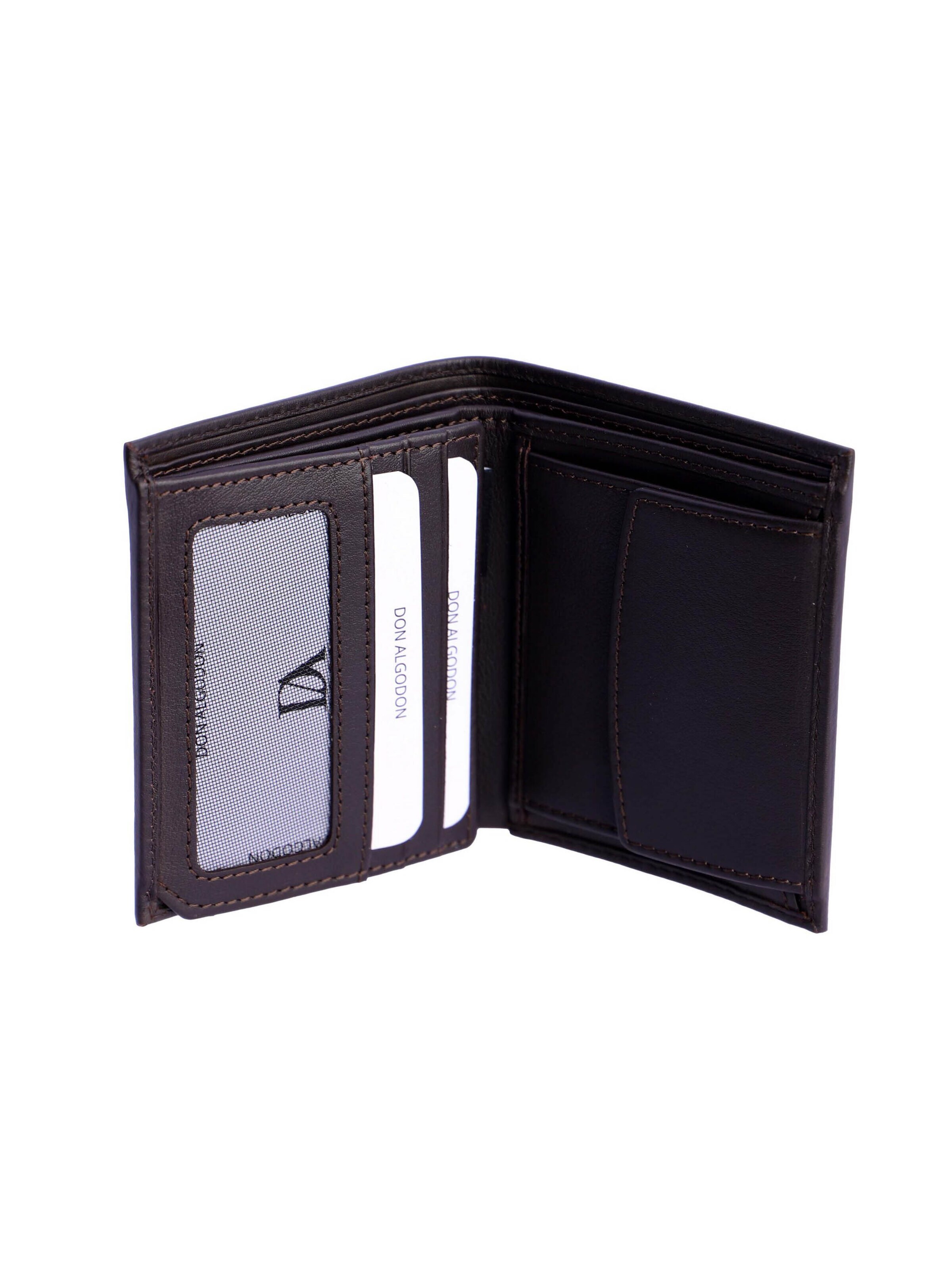 Don Algodon - Cartera 'Cartera para hombre Matteo de piel con protección RFID' en marrón