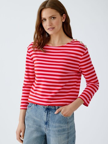 OUI Shirt 'Sunala' in Red: front