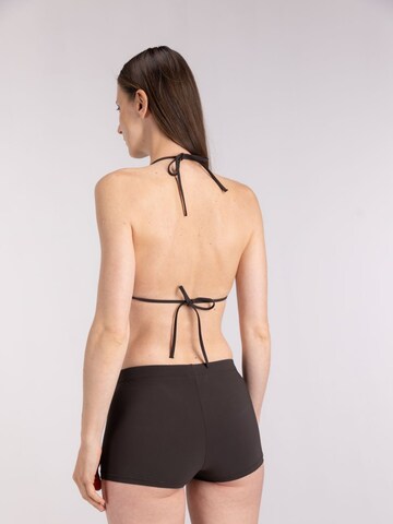 WALLIEN Badeshorts in Braun