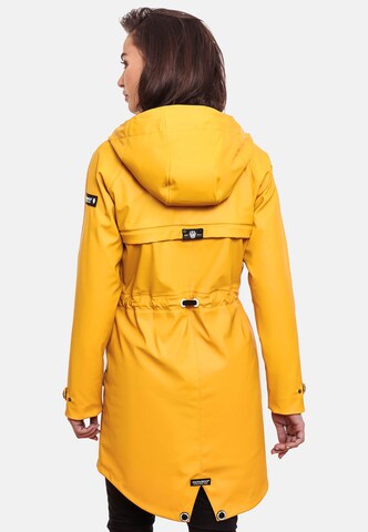 NAVAHOO Raincoat 'Rainy Flower' in Yellow