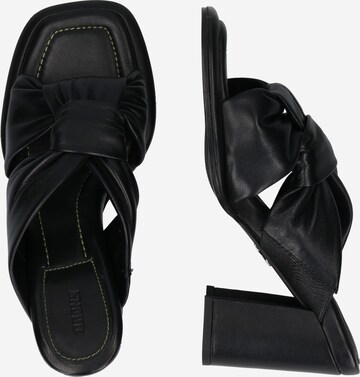 BRONX Mules 'Leia-Lee' in Black