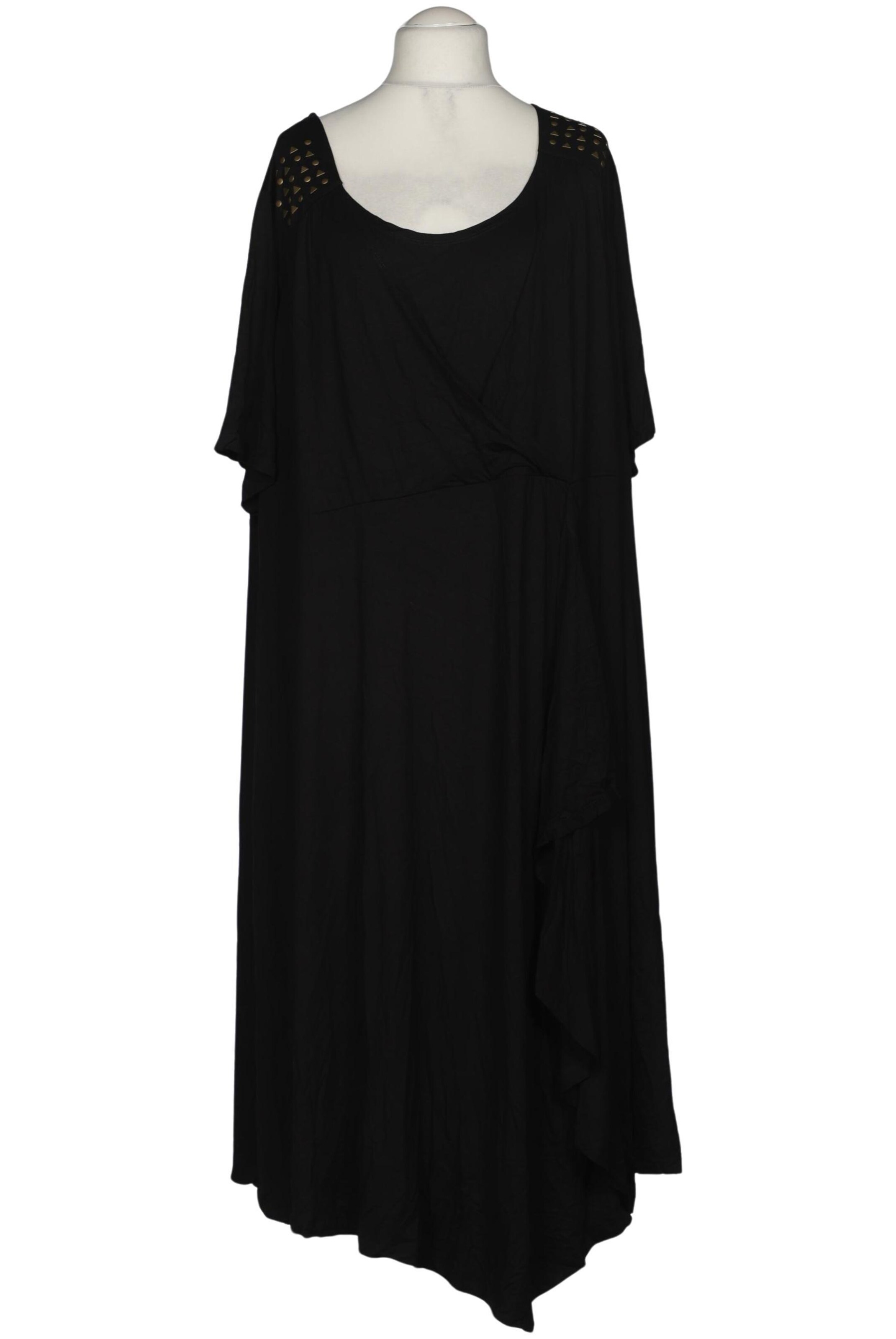 Ulla Popken Kleid 9XL in Schwarz: Vorderseite