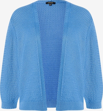 MORE & MORE Knit Cardigan in Blue: front