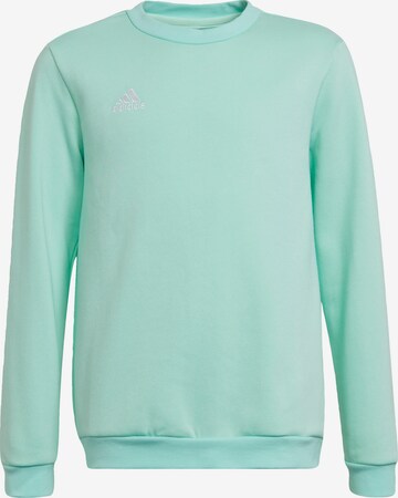 ADIDAS PERFORMANCE Athletic Sweatshirt 'Entrada 22' in Blue: front