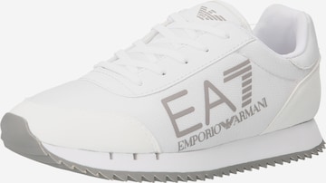 EA7 Emporio Armani Sneaker i vit: framsida