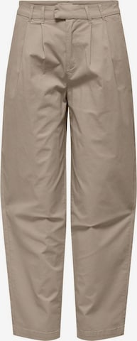 ONLY Loosefit Hose in Beige: predná strana