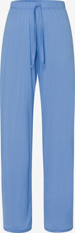 Pantalon ' Cotton Deluxe ' Hanro en bleu : devant