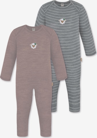 normani Strampler 'Waverly' in Pink: Vorderseite