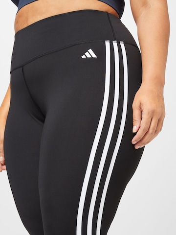 ADIDAS PERFORMANCE Skinny Workout Pants 'Essentials' in Black