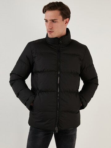 Buratti Winter Jacket in Black: front