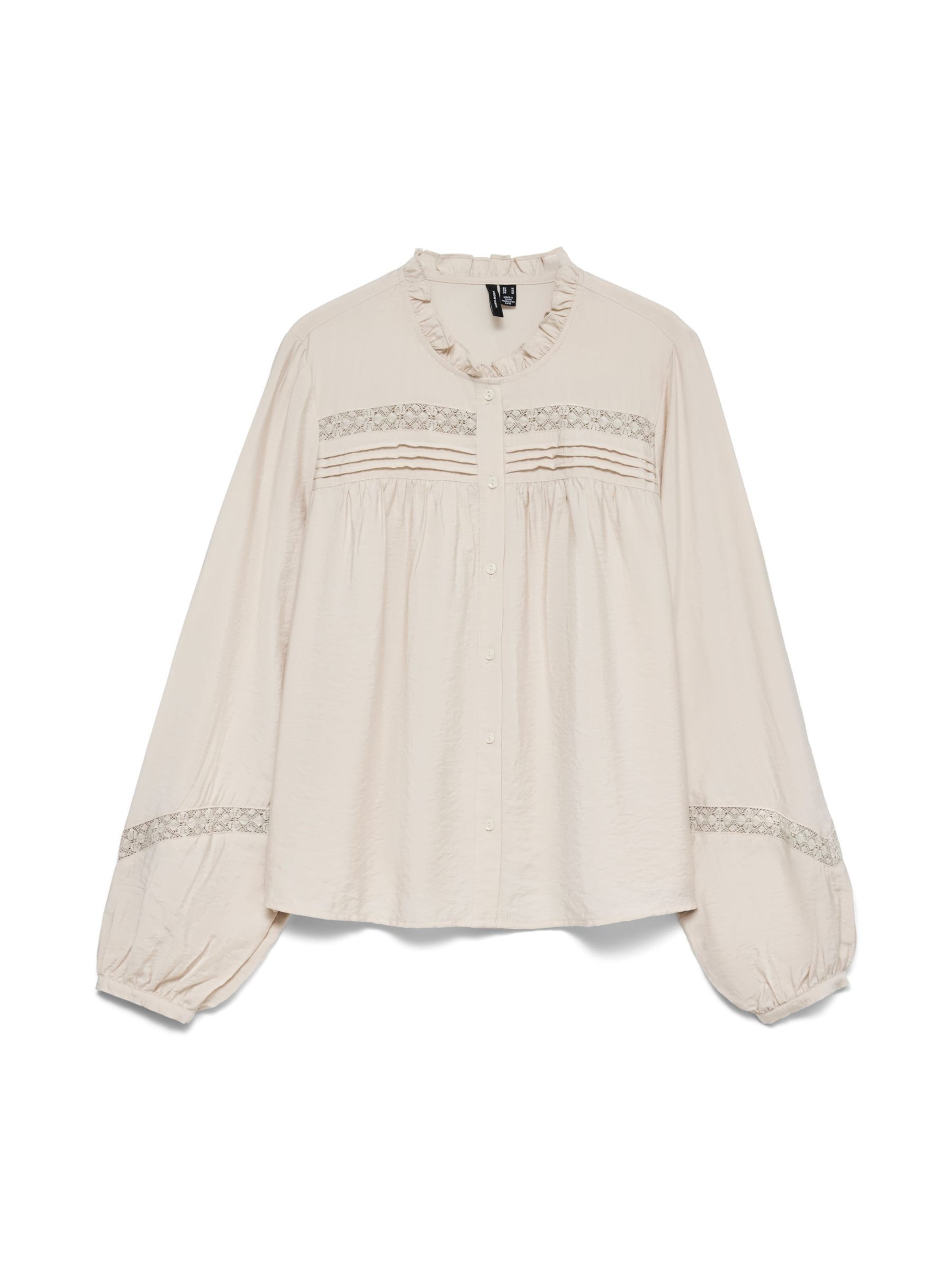 VERO MODA - Blusa 'VMCasey' en beige: frente