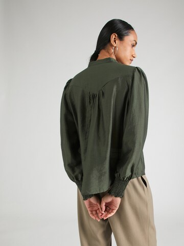 MSCH COPENHAGEN Bluse 'Kaliko' i grøn