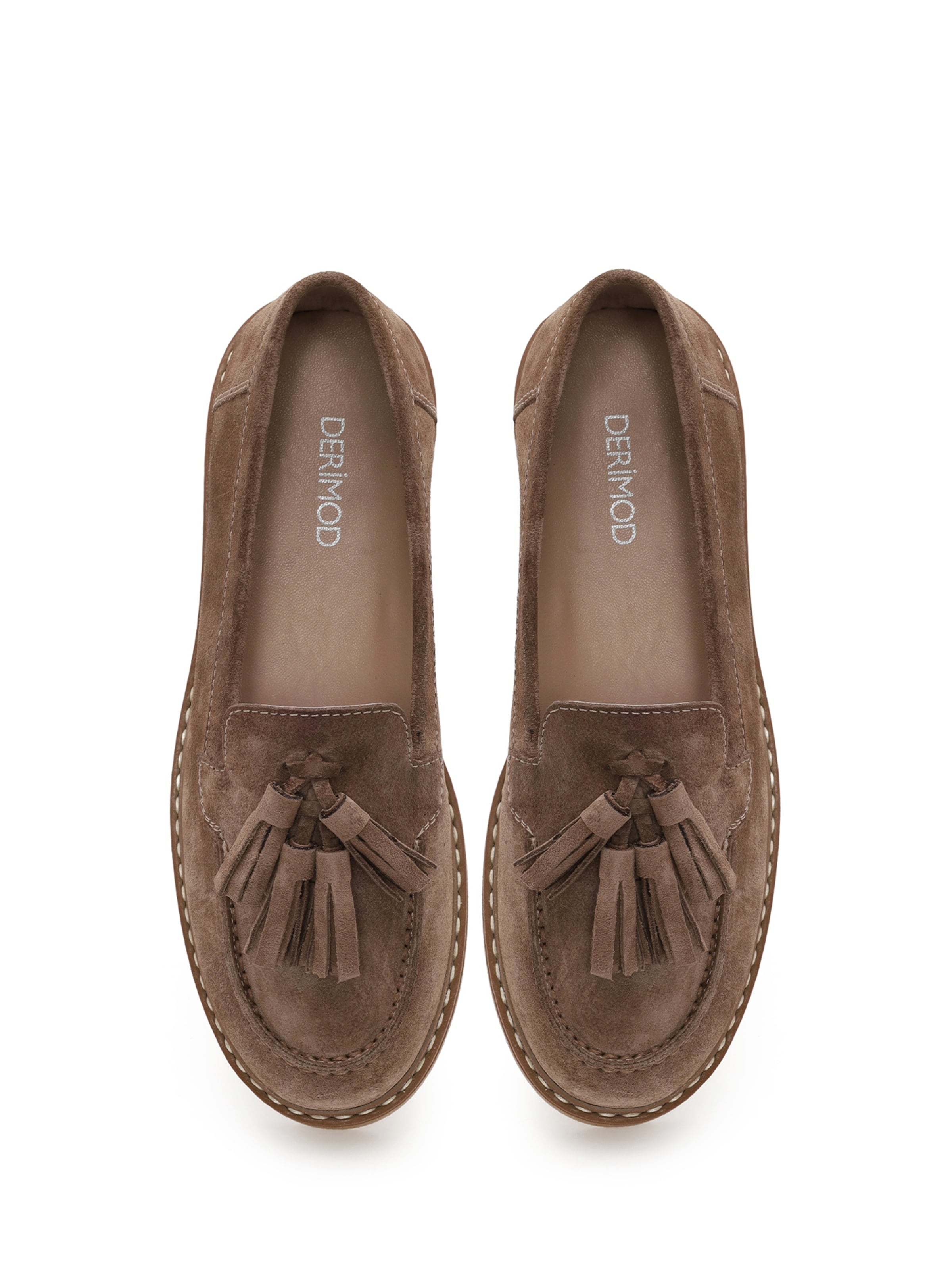 Derimod - Sapato Slip-on em castanho