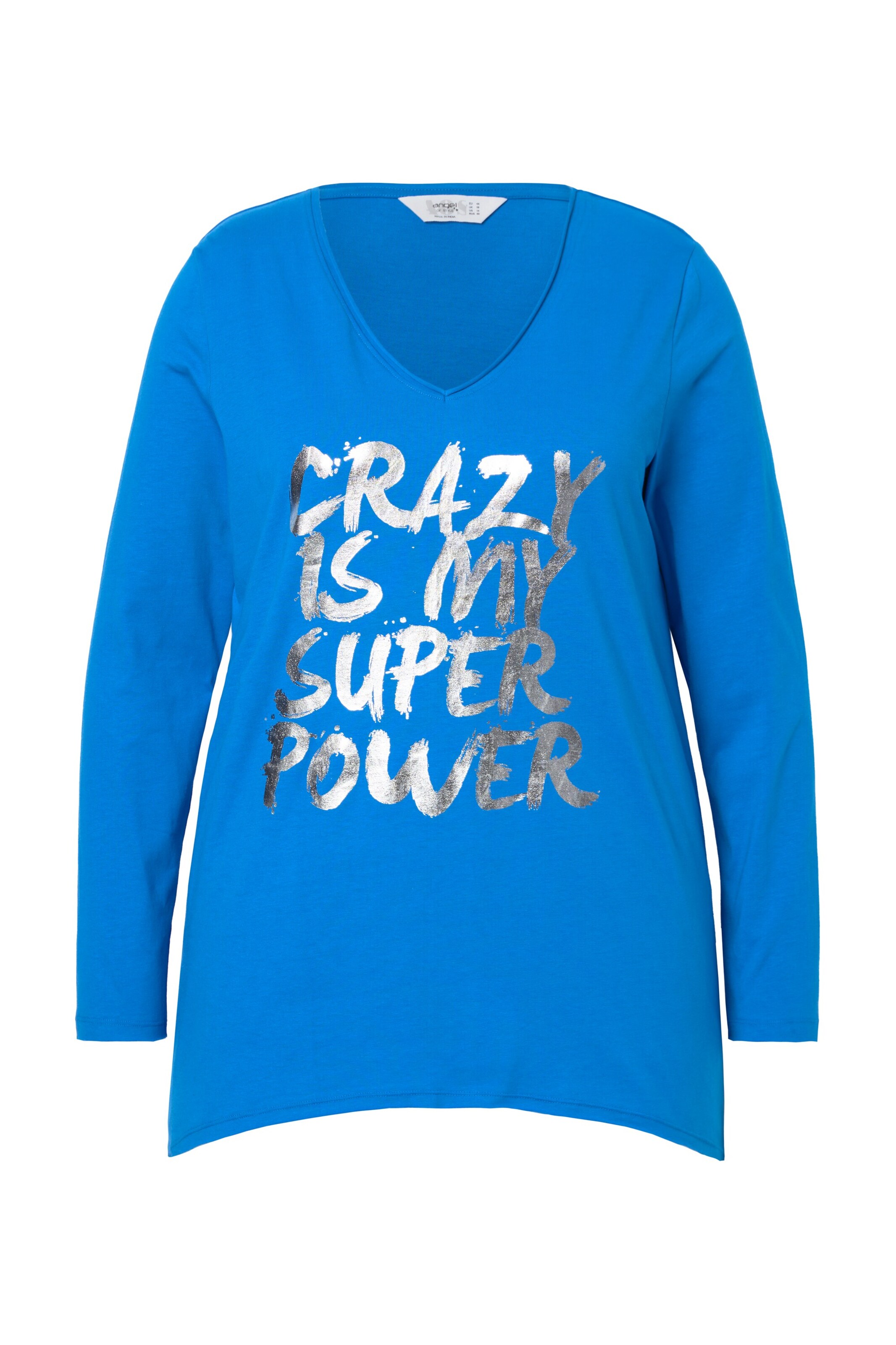 Angel of Style Shirt in Blue: front