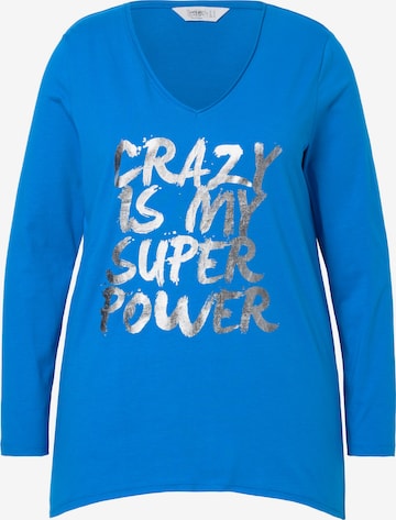 Angel of Style Shirt in Blue: front