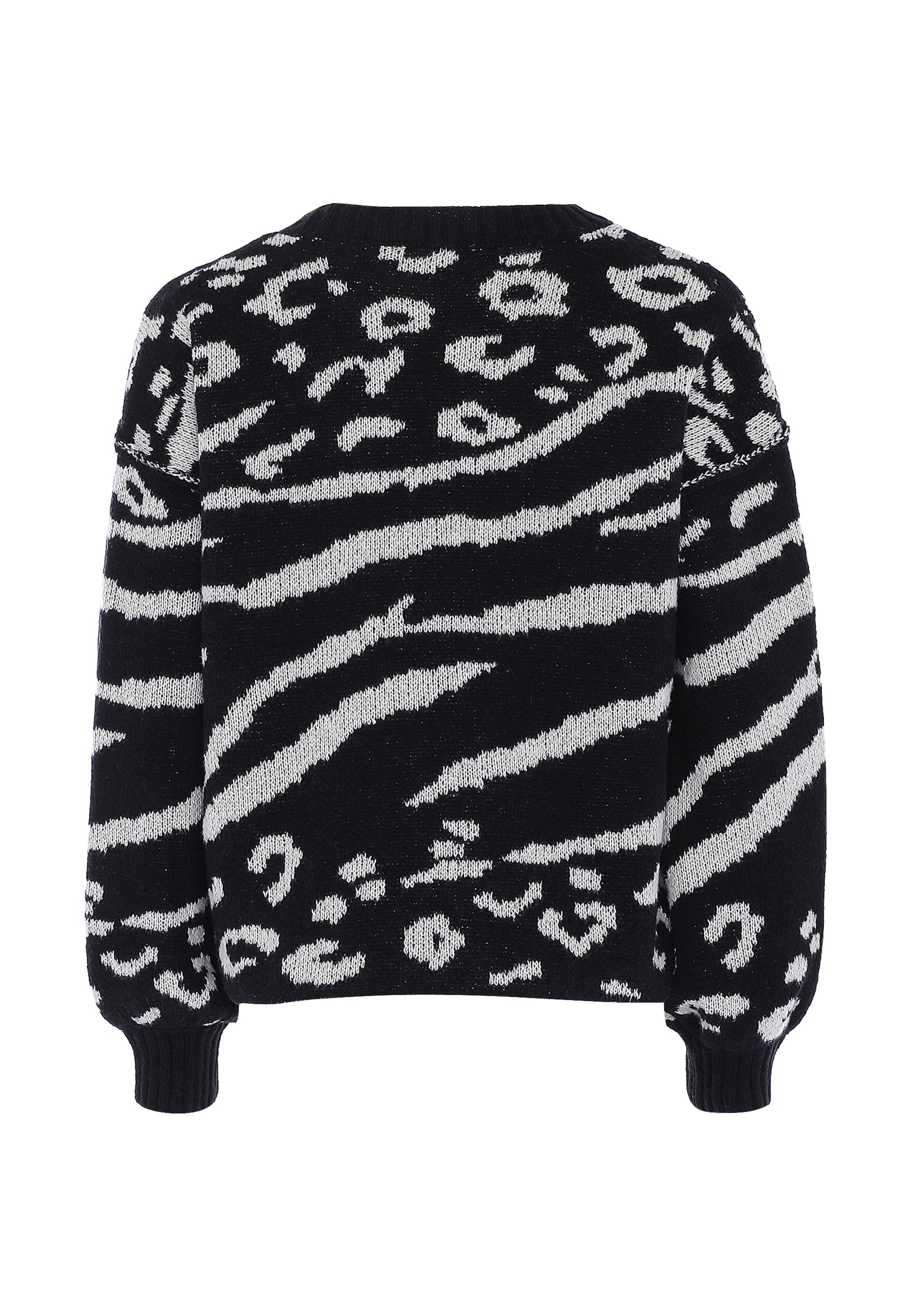 NALLY - Pullover em preto