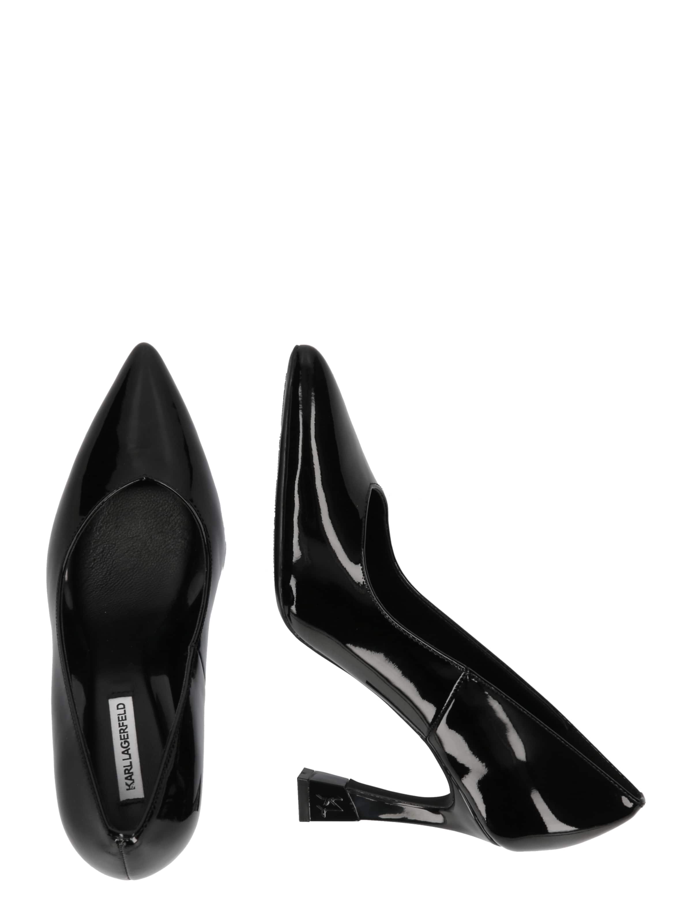 Pumps 'PREMIERE 90' de la Karl Lagerfeld pe negru