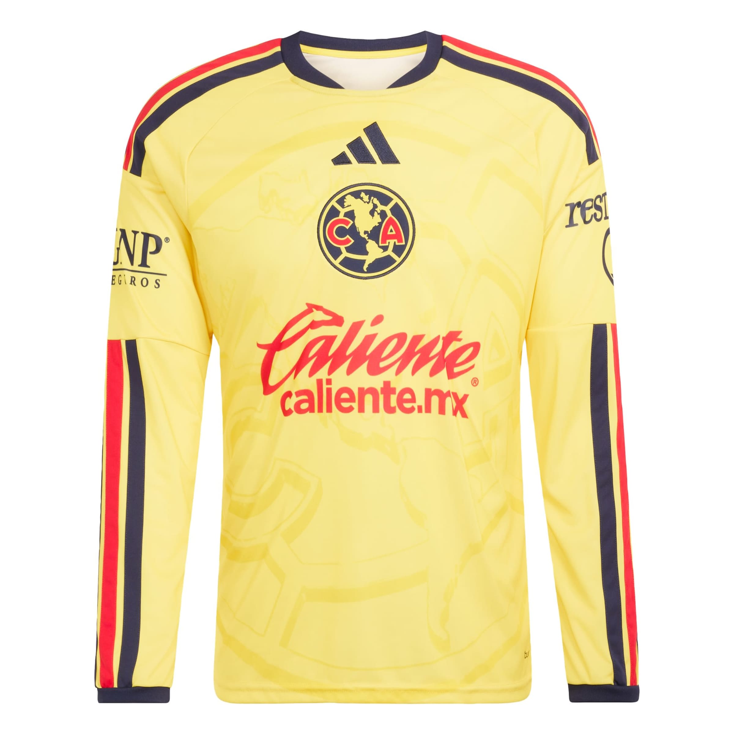 ADIDAS PERFORMANCE Trikot 'Club America 26/27' in Gelb: Vorderseite