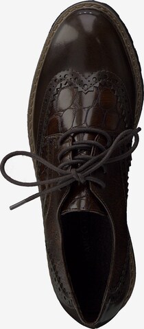 MARCO TOZZI Lace-Up Shoes in Brown