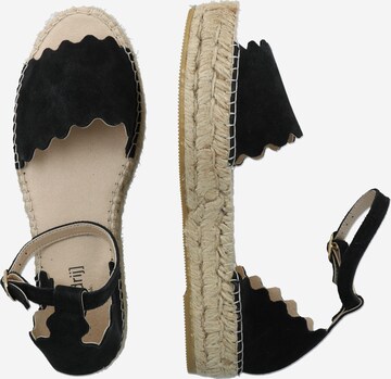 espadrij l´originale Sandals 'Lyon' in Black