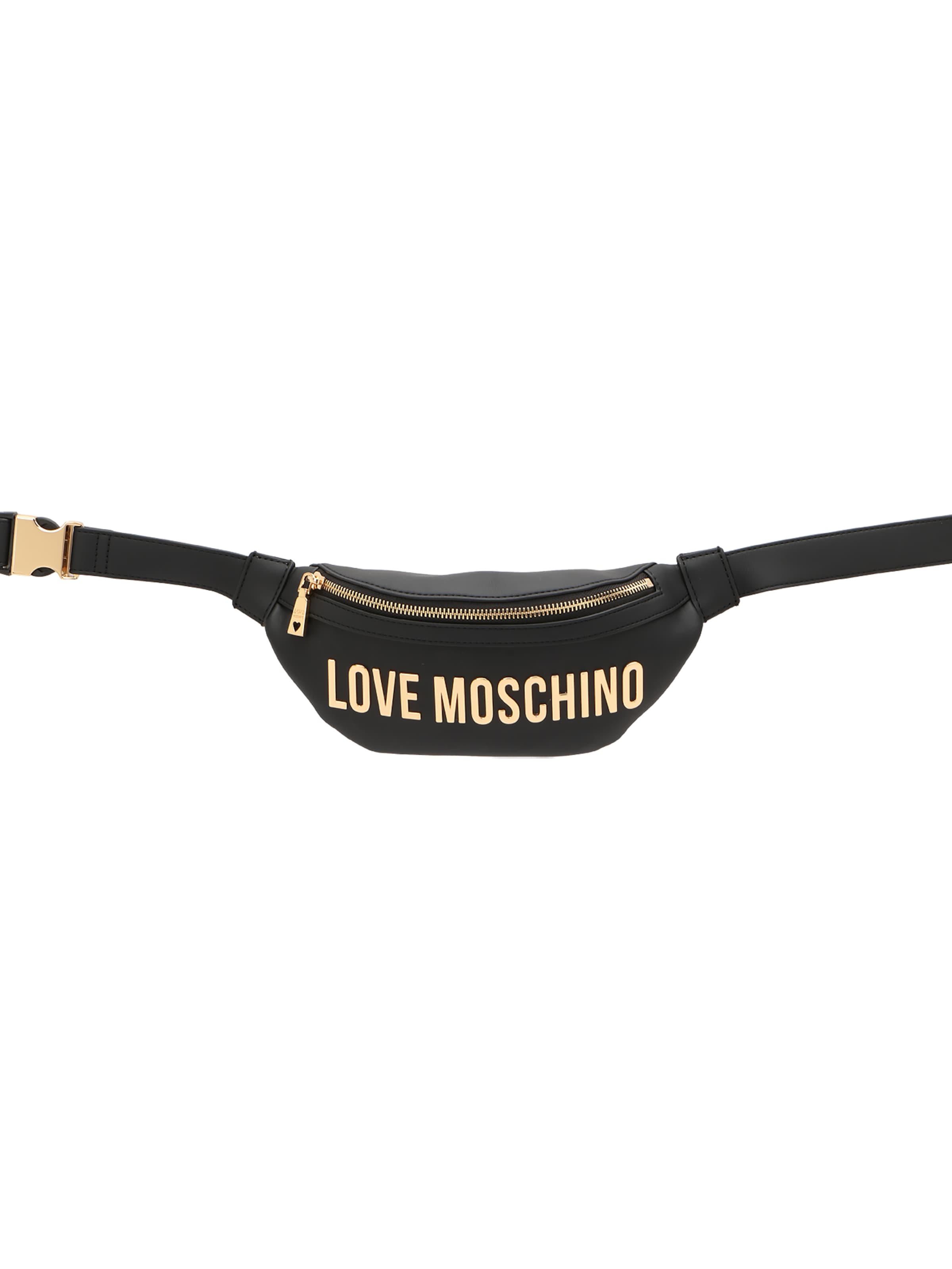 Love Moschino Поясная сумка в Черный: спереди