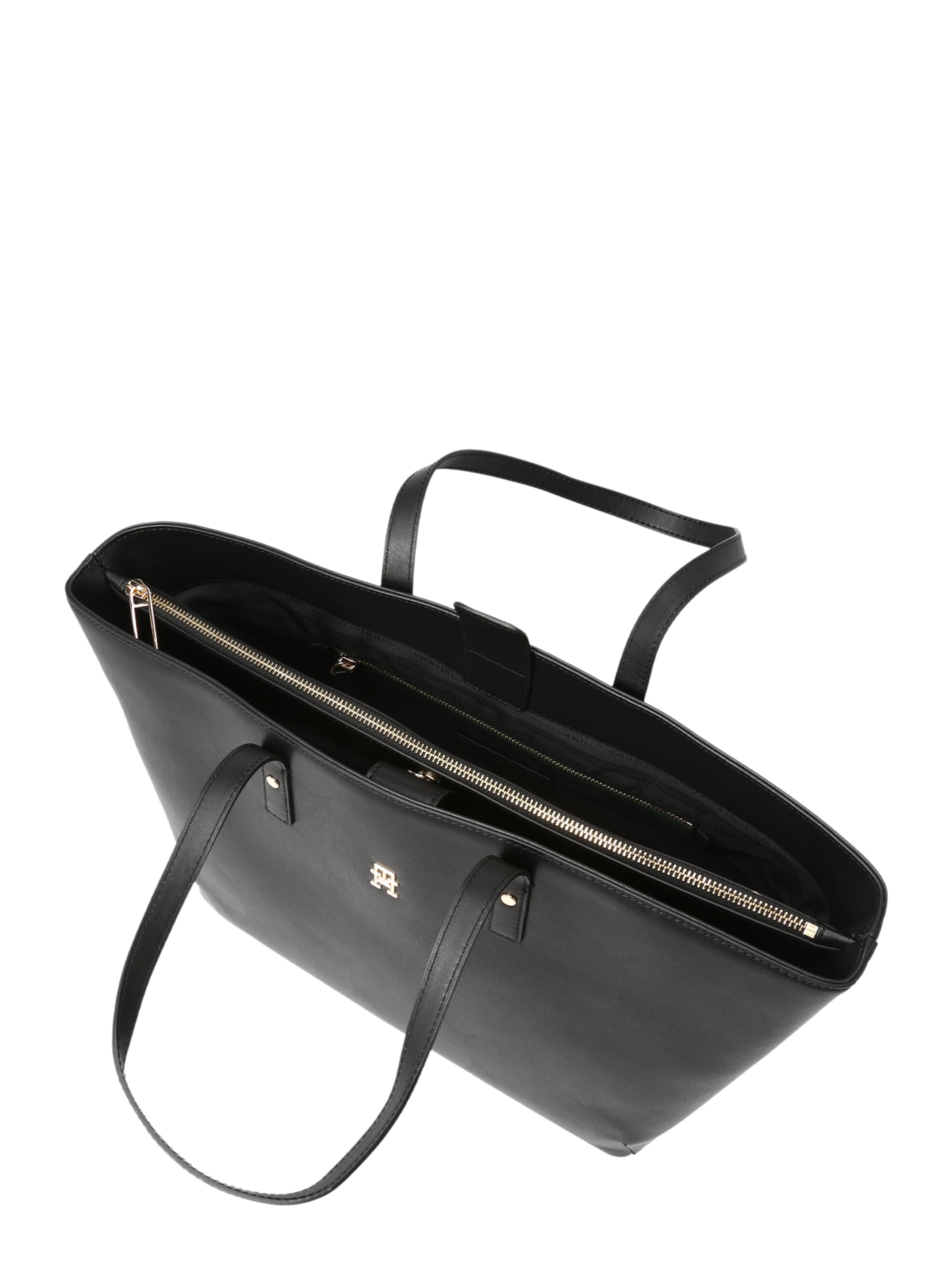 TOMMY HILFIGER - Shopper 'Chic' em preto