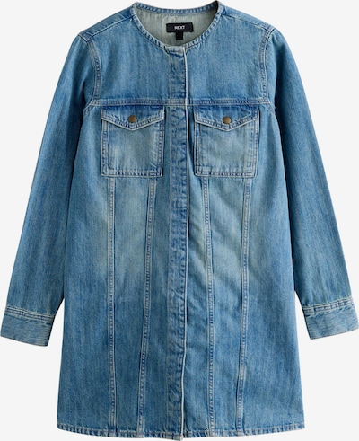 Next Robe-chemise en bleu denim, Vue avec produit