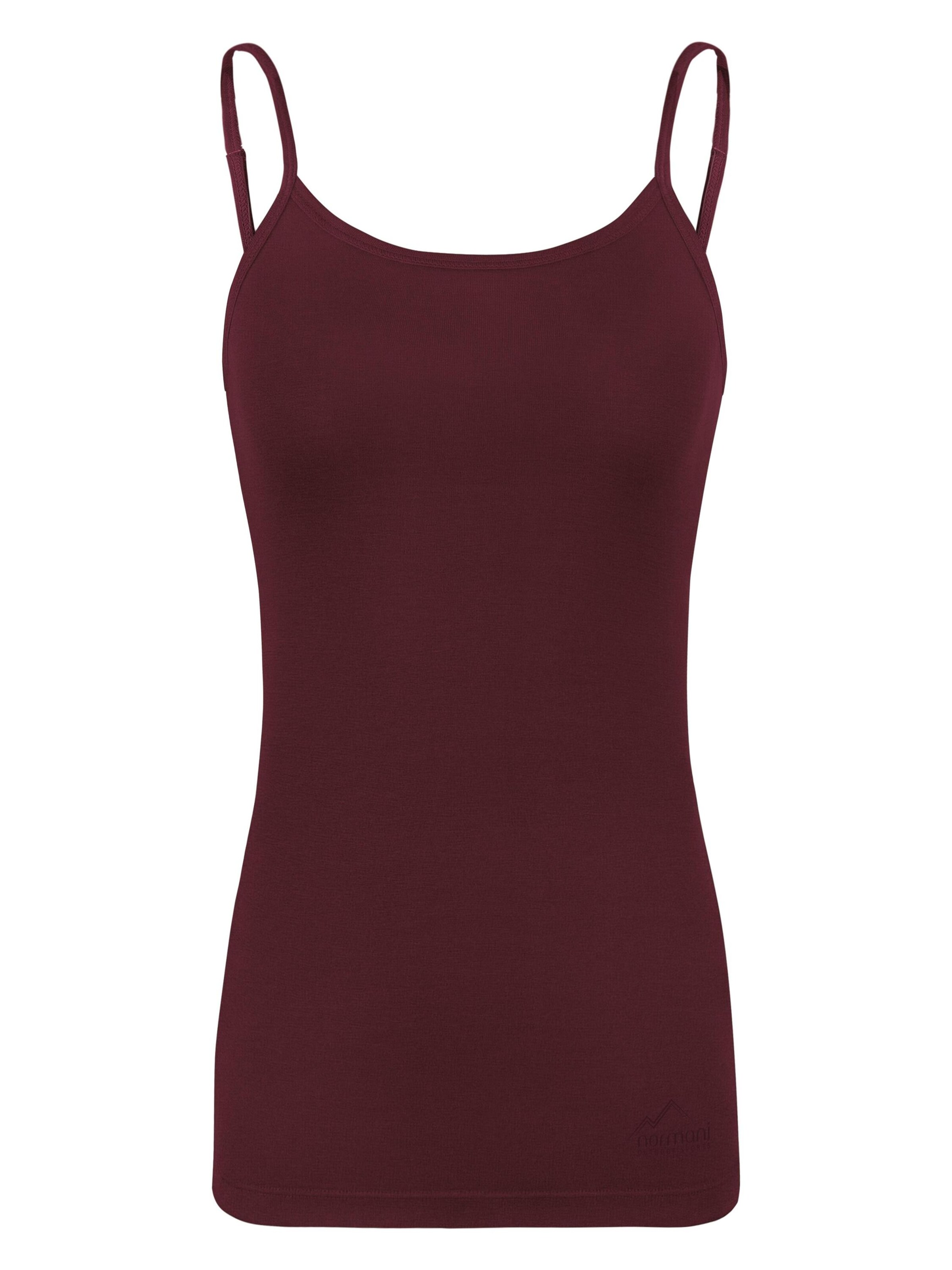 normani Unterhemd 'Kyneton ' in Rot: Vorderseite