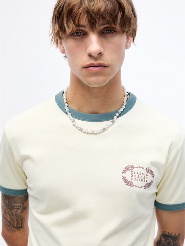 Pull&Bear T-Shirt in Weiß