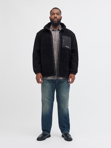 Veste en polaire JACK & JONES en noir