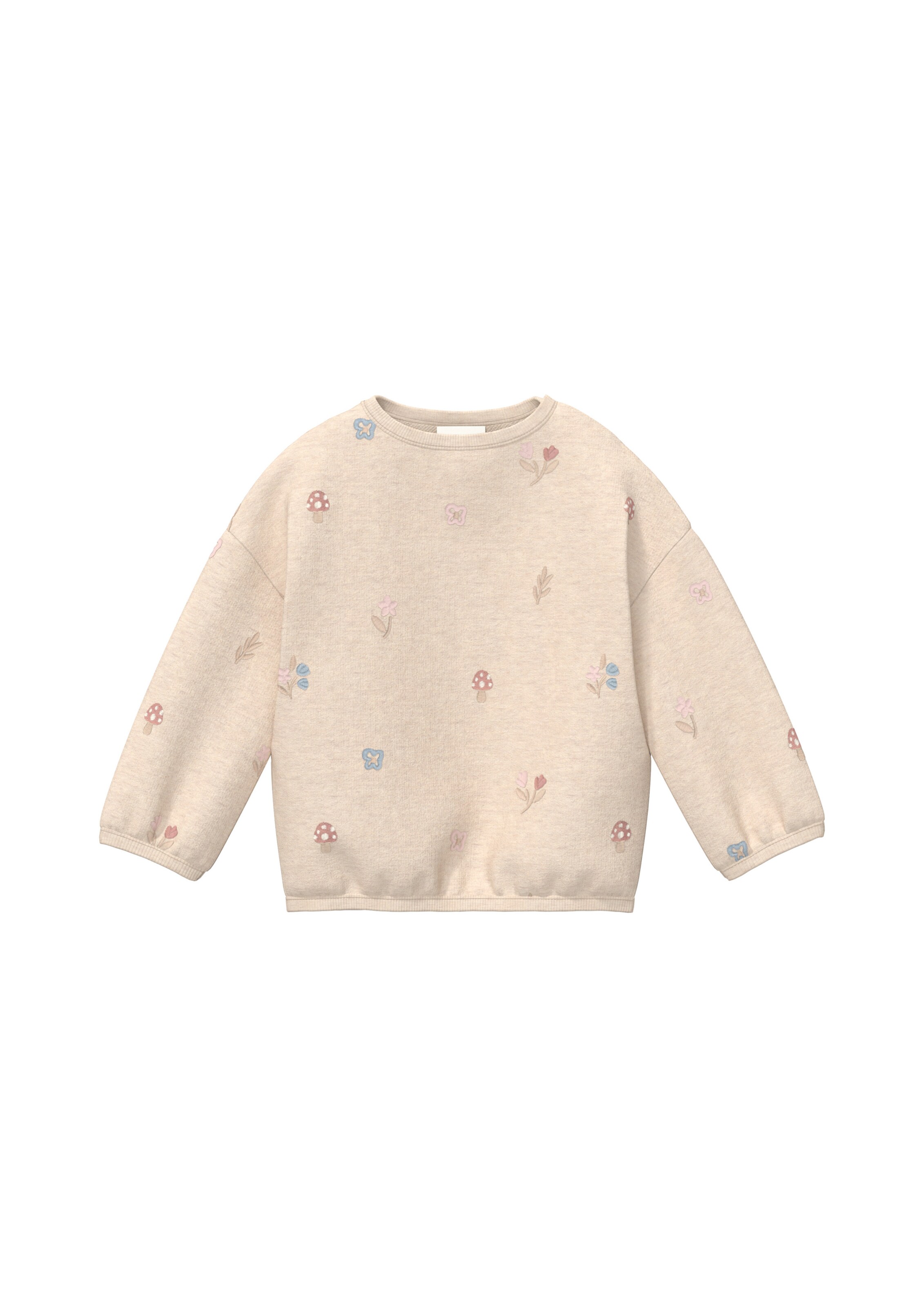 s.Oliver Sweatshirt in Beige: Vorderseite