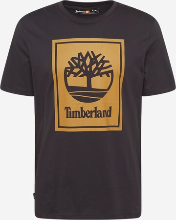 TIMBERLAND Shirt in Zwart: voorkant