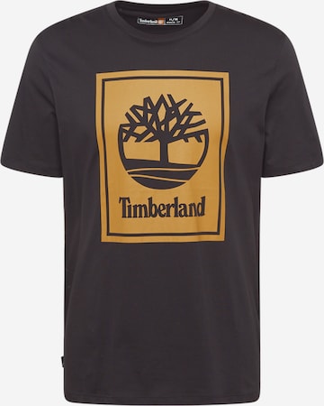 Tricou de la TIMBERLAND pe negru: față