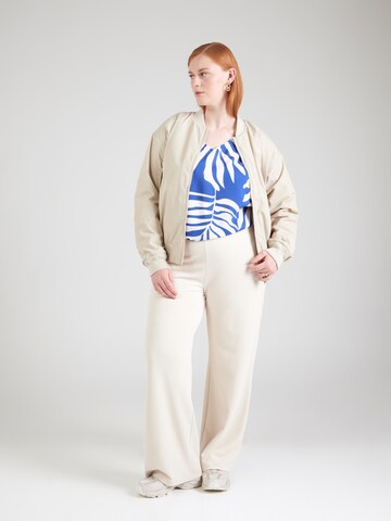 Camicia da donna 'CARHELEN' di ONLY Carmakoma in blu