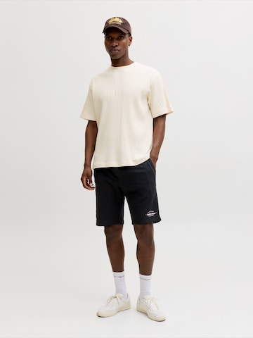 JACK & JONES - regular Pantalón 'JPSTGORDON BRANDON' en negro