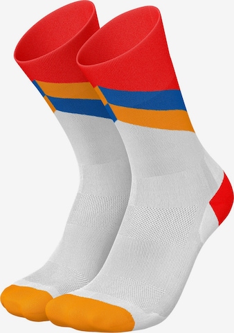 INCYLENCE Athletic Socks 'APEX' in White: front