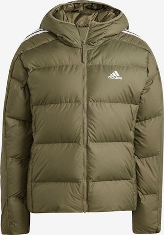 ADIDAS SPORTSWEAR Outdoor Jacket 'Essentials' in Green: front