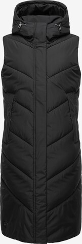 Ragwear Vest 'Suminka' in Black: front