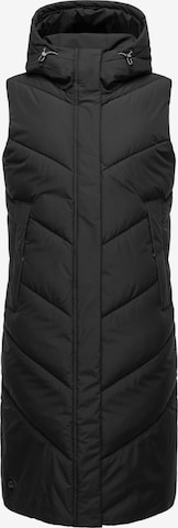 Gilet 'Suminka' Ragwear en noir : devant