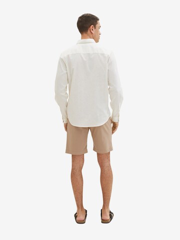 TOM TAILOR Regular Shorts in Braun