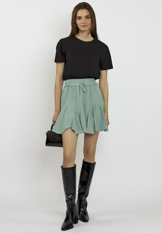 FRESHLIONS Shirt 'Embroidere' in Black