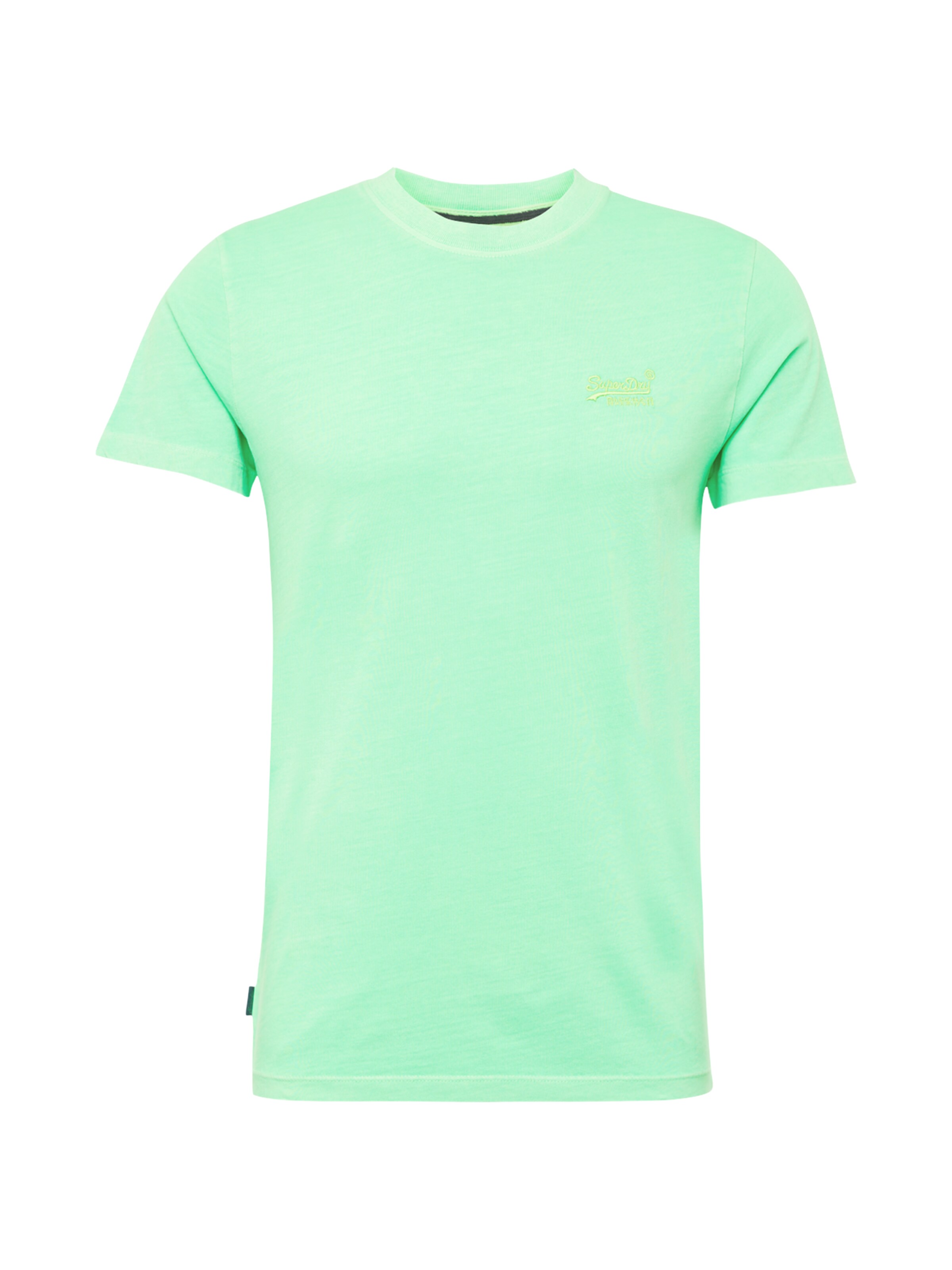 T-Shirt 'Essential' Superdry en vert : devant